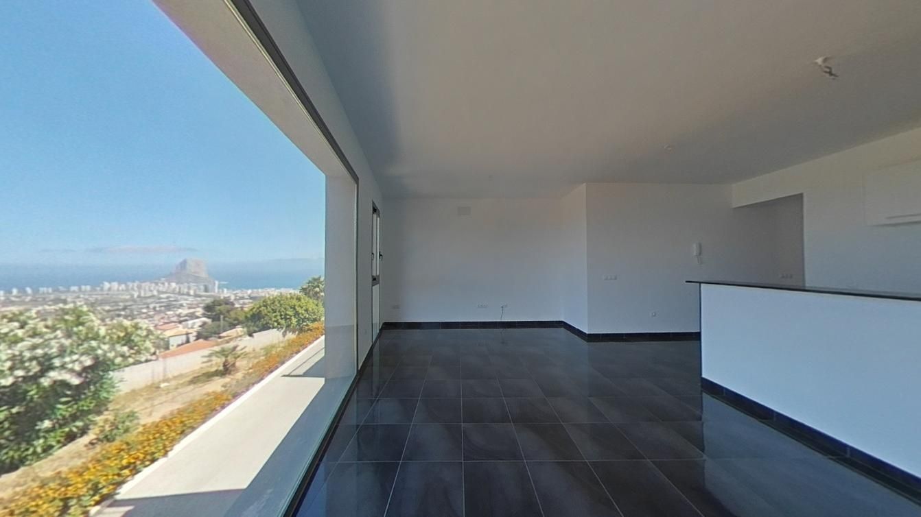Exterior view of Single-family semi-detached for sale in Calpe / Calp