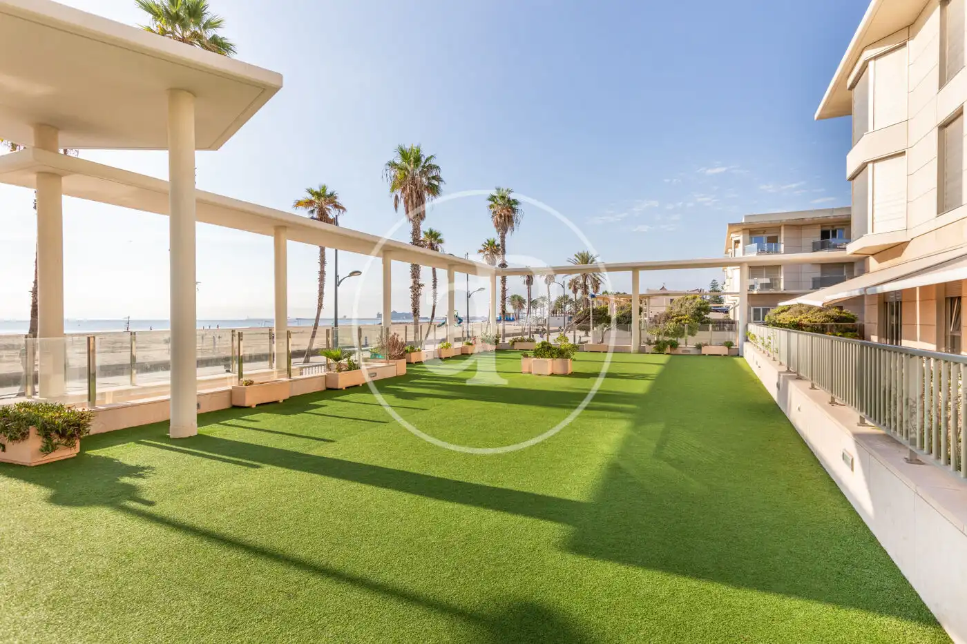 Terraza de Piso en venta en Alboraya con Aire acondicionado, Calefacción y Jardín privado