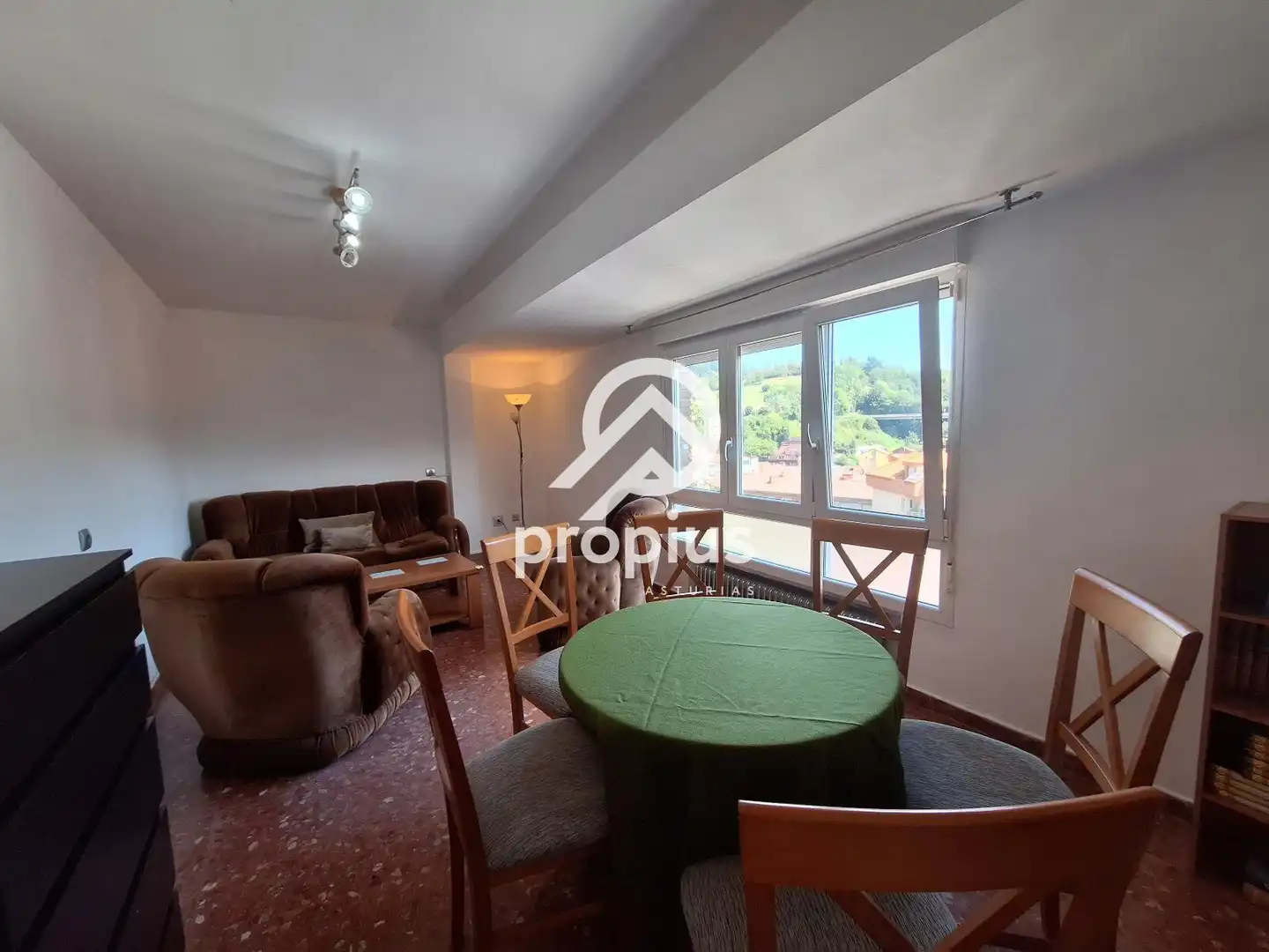 Living room of Flat for sale in Piloña  with Heating and Furnished