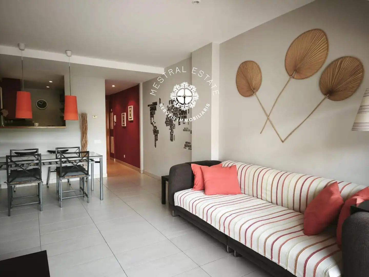 Wohnzimmer von Wohnung zum Verkauf in Cambrils mit Klimaanlage, Heizung und Terrasse