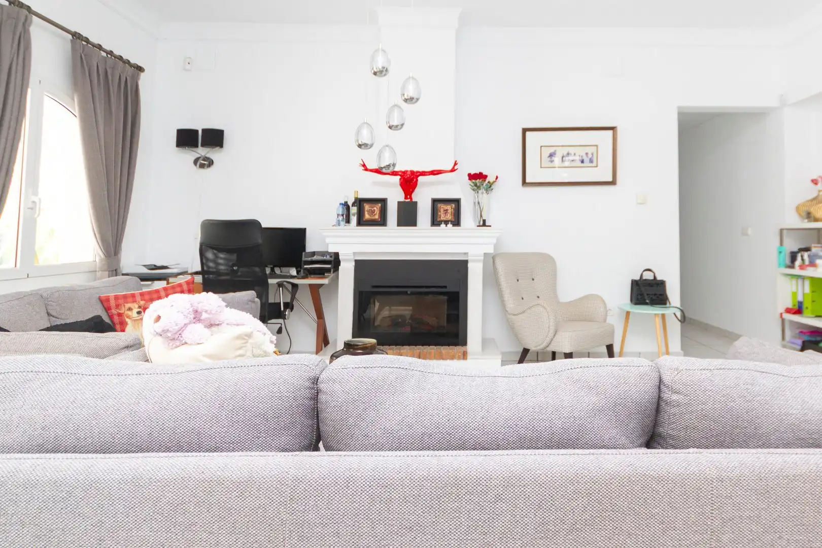Living room of Houses for sale in Dénia  with Air Conditioner, Heating and Private garden