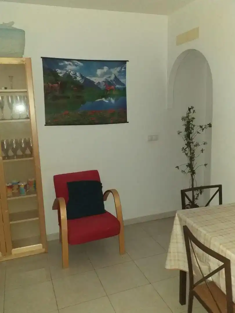 Wohnzimmer von Wohnungen zur Miete in Garrucha mit Möbliert, Ofen und Waschmaschine