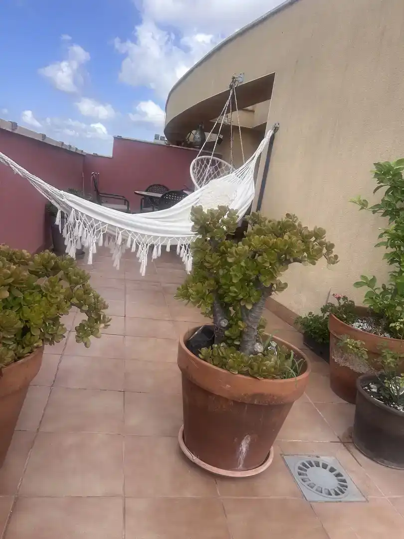 Terraza de Dúplex en venta en Montbrió del Camp con Aire acondicionado, Trastero y Amueblado