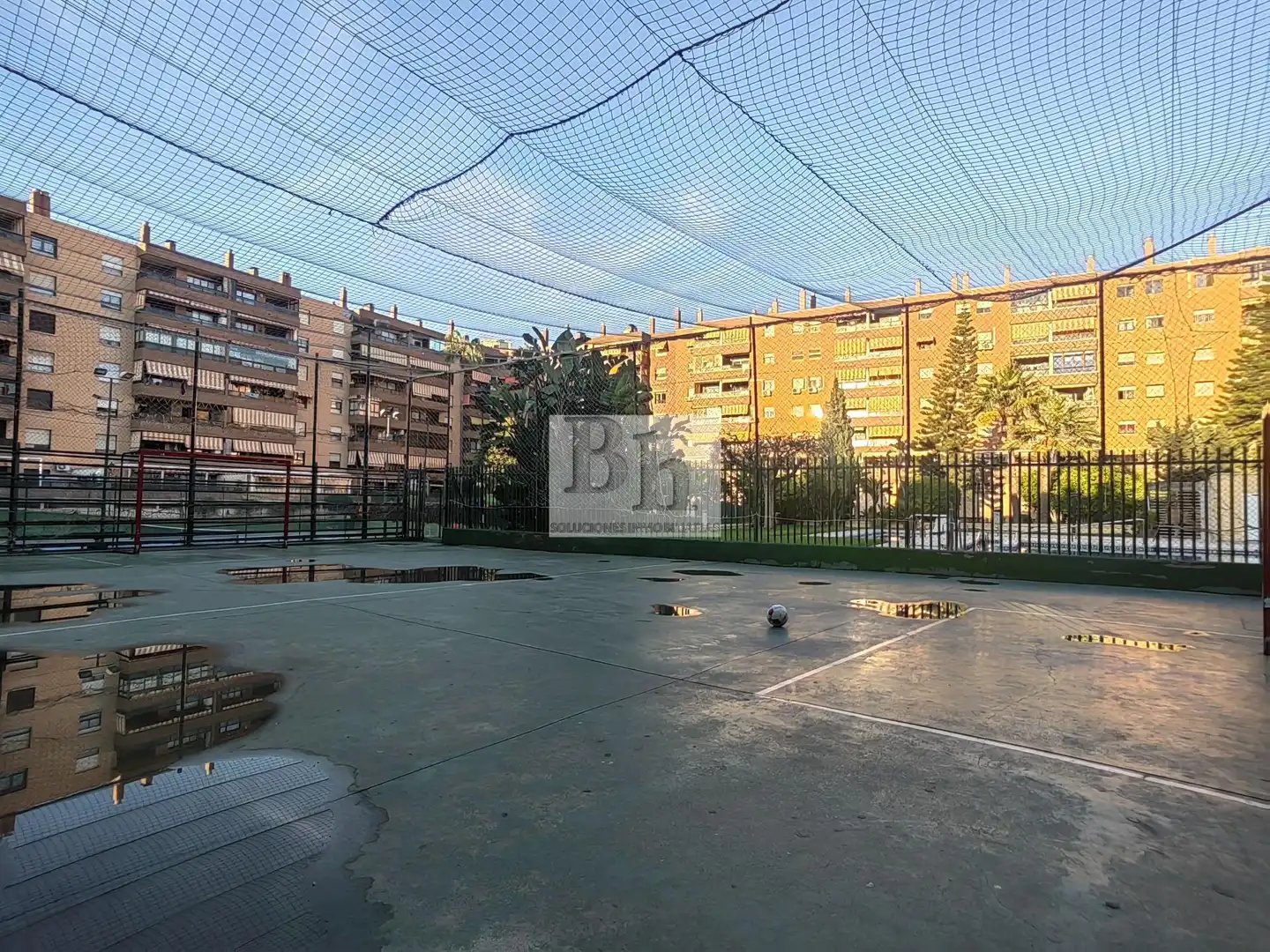 Parking of Flat for sale in Málaga  with Air Conditioner, Private garden and Terrace