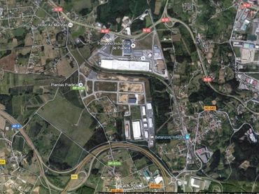 Terreno industrial en venta en Betanzos