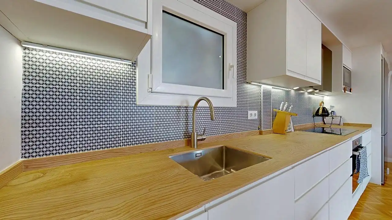 Cocina de Piso en venta en El Masnou con Aire acondicionado, Calefacción y Parquet
