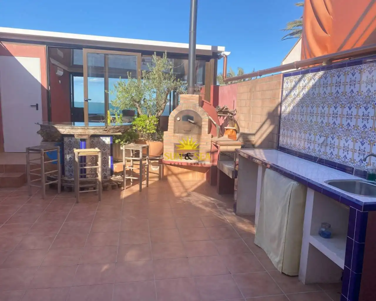 Terrace of Apartments for rent in Cartagena  with Air Conditioner, Heating and Terrace