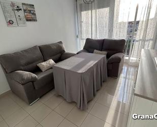 Living room of Flat to share in  Granada Capital  with Air Conditioner, Heating and Furnished