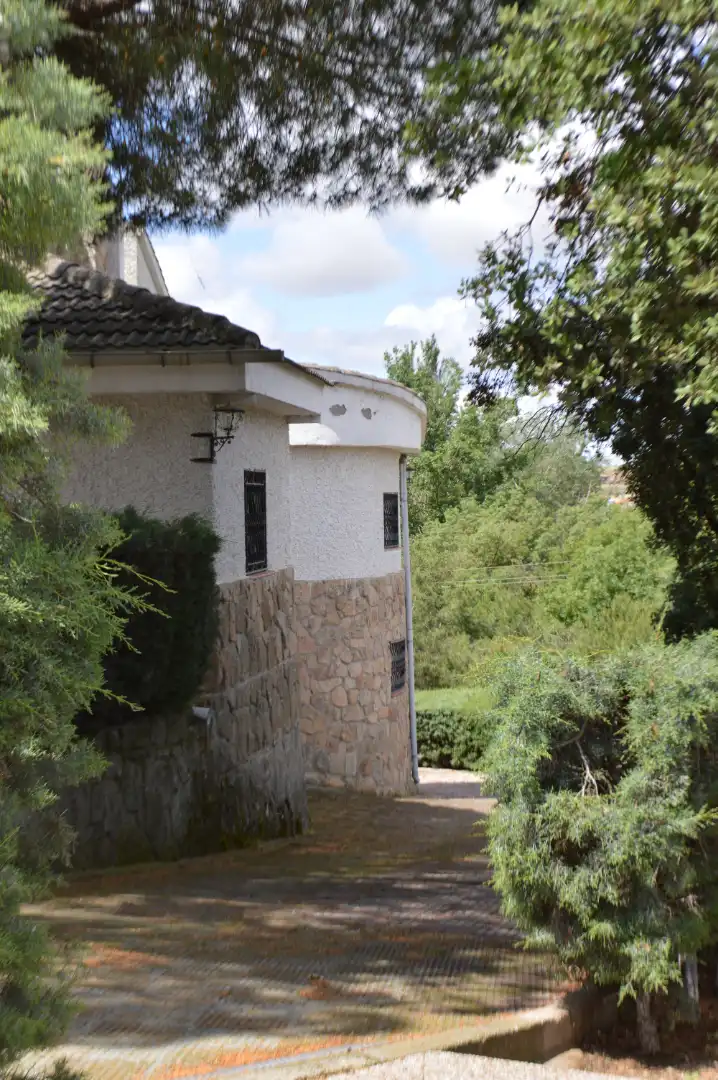 Vista exterior de Casa o chalet en venta en Batres con Calefacción, Jardín privado y Terraza