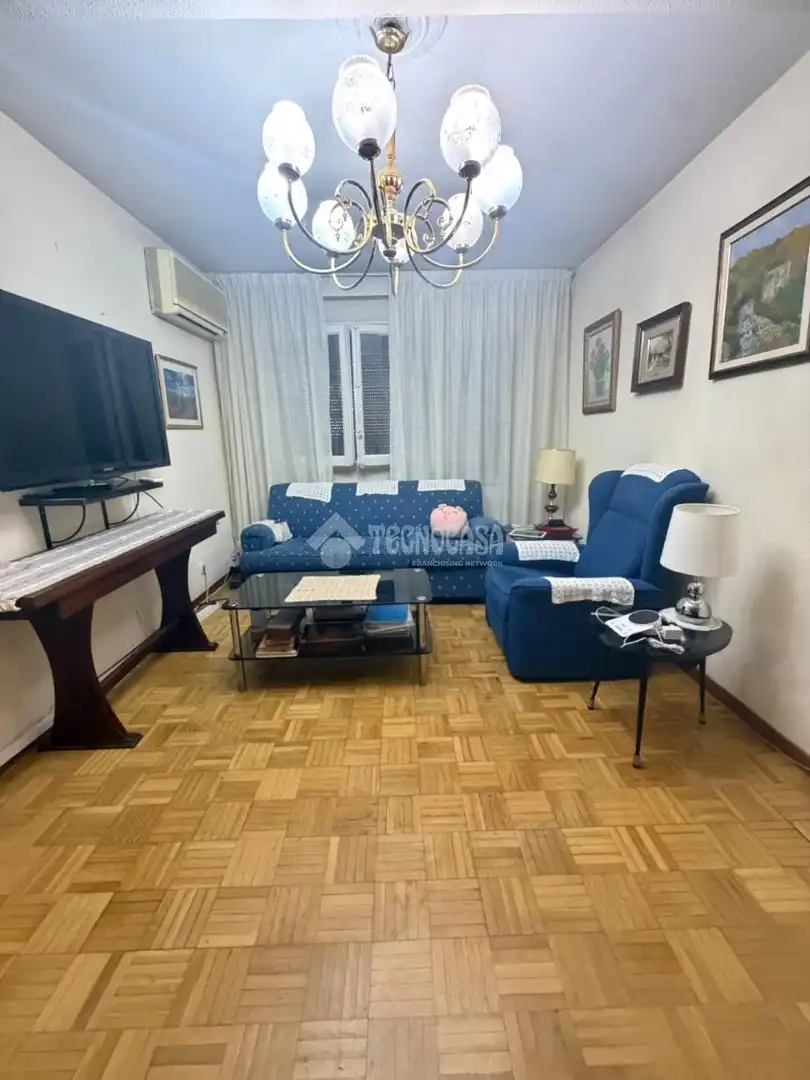 Sala de estar de Piso en venta en Madrid con Aire acondicionado y Terraza