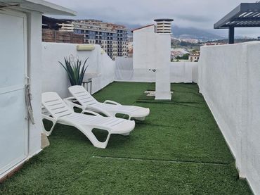 Ático con piscina en venta en Los Boliches