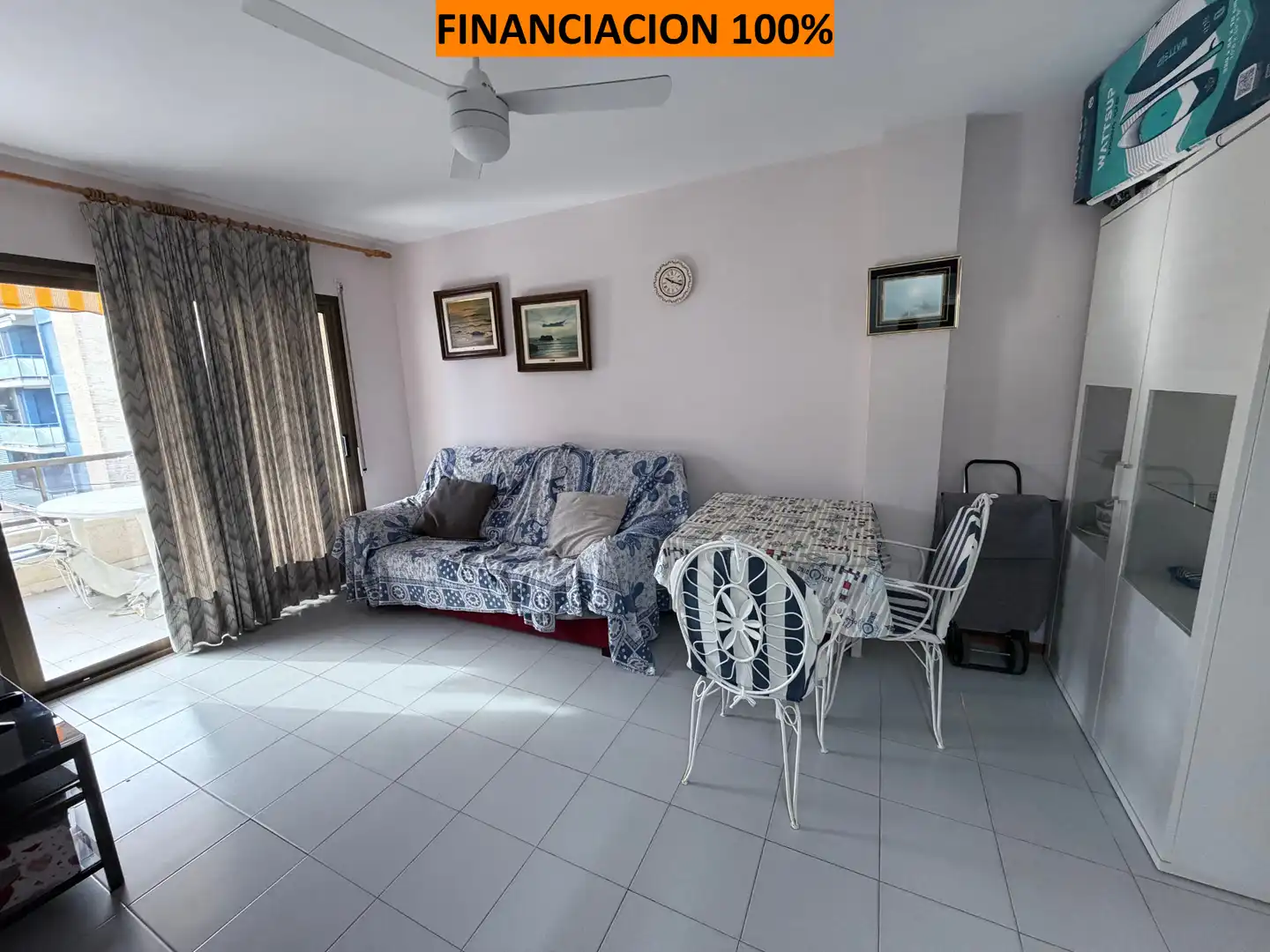 Sala d'estar de Àtic en venda en Torredembarra amb Terrassa i Piscina comunitària