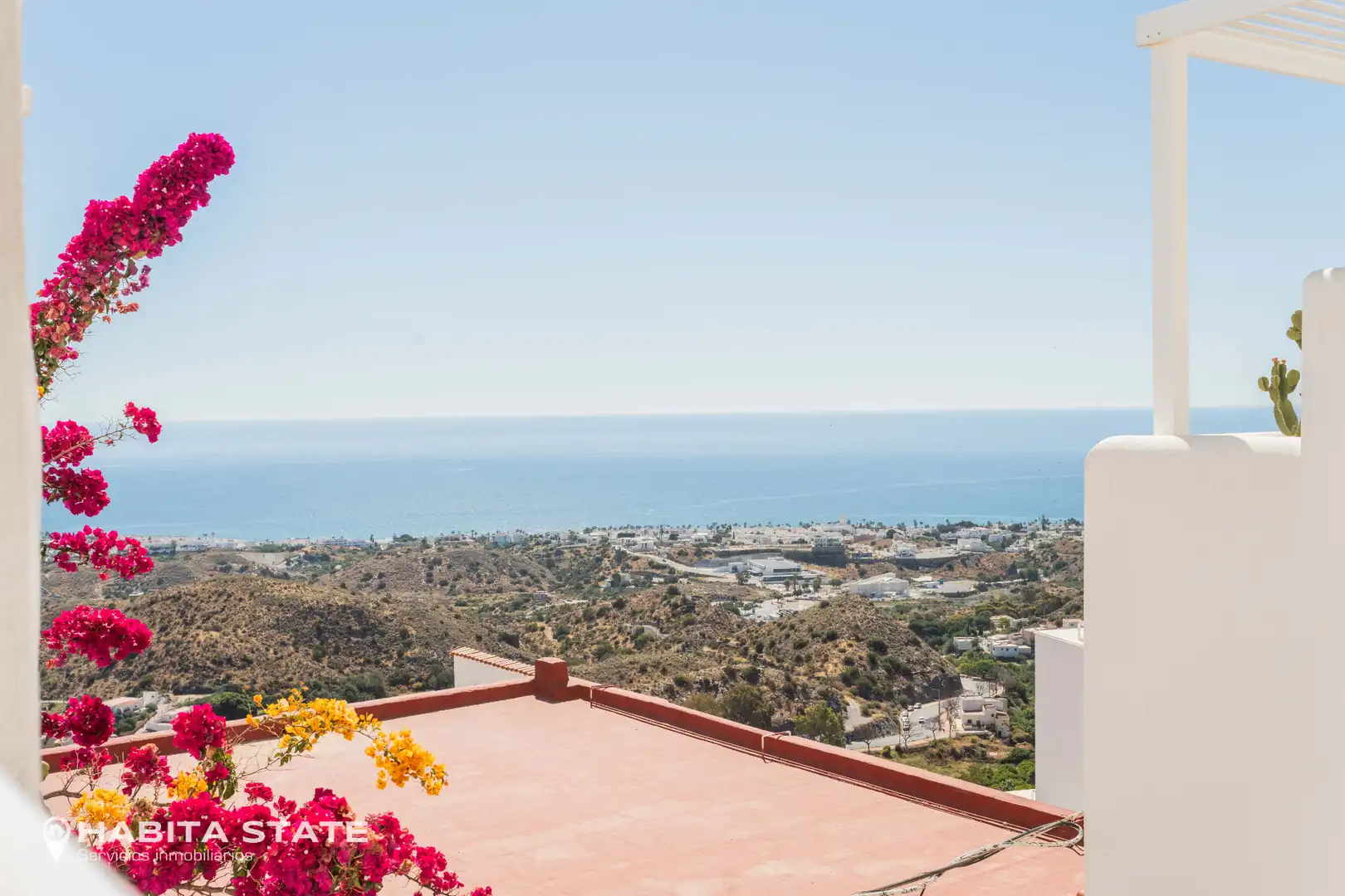 Vista exterior de Piso en venta en Mojácar con Terraza y Piscina comunitaria