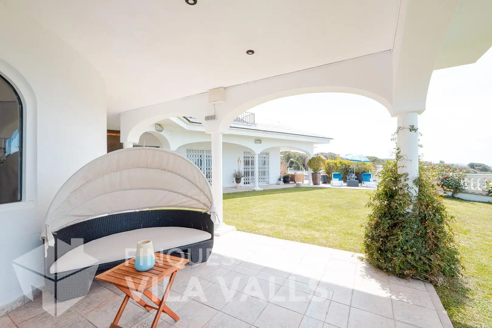 Terraza de Casa o chalet en venta en Caldes de Montbui con Aire acondicionado, Jardín privado y Terraza