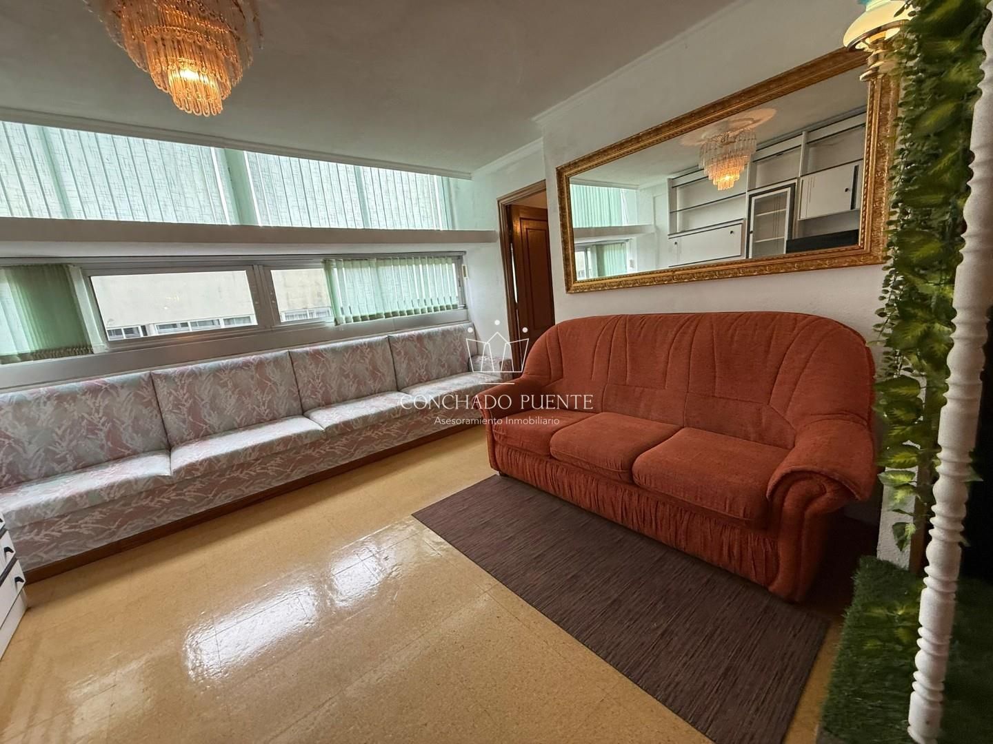 Sala d'estar de Pis en venda en A Coruña Capital 