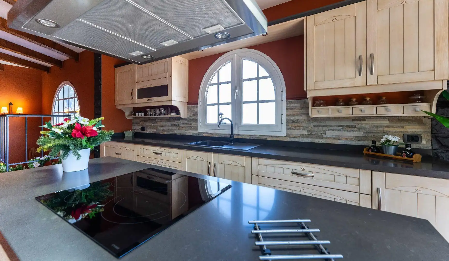 Kitchen of Houses for sale in La Orotava  with Heating, Private garden and Storage room