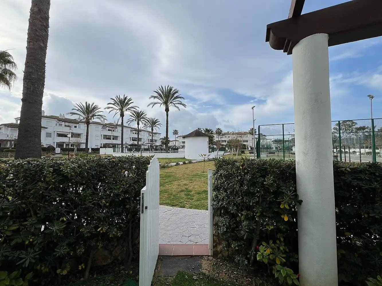 Jardín de Apartamento en venta en Chiclana de la Frontera con Jardín privado, Terraza y Alarma