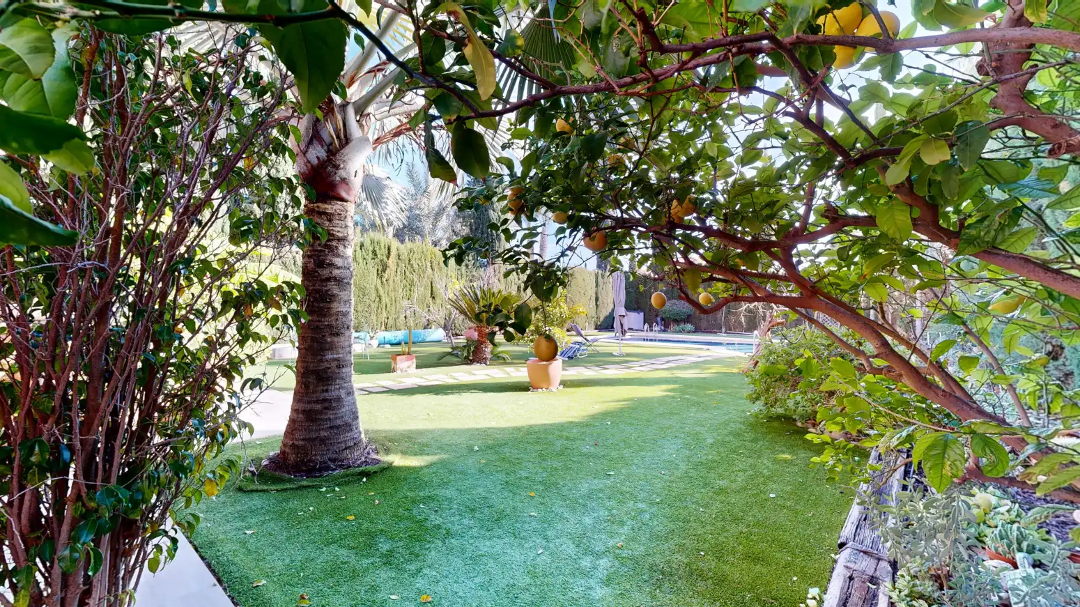 Garden of Houses for sale in Murcia  with Air Conditioner, Heating and Private garden