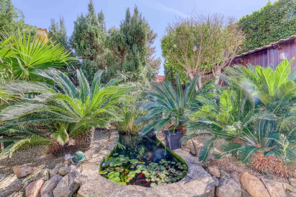Jardín de Casa o chalet en venta en Calvià con Aire acondicionado, Calefacción y Jardín privado