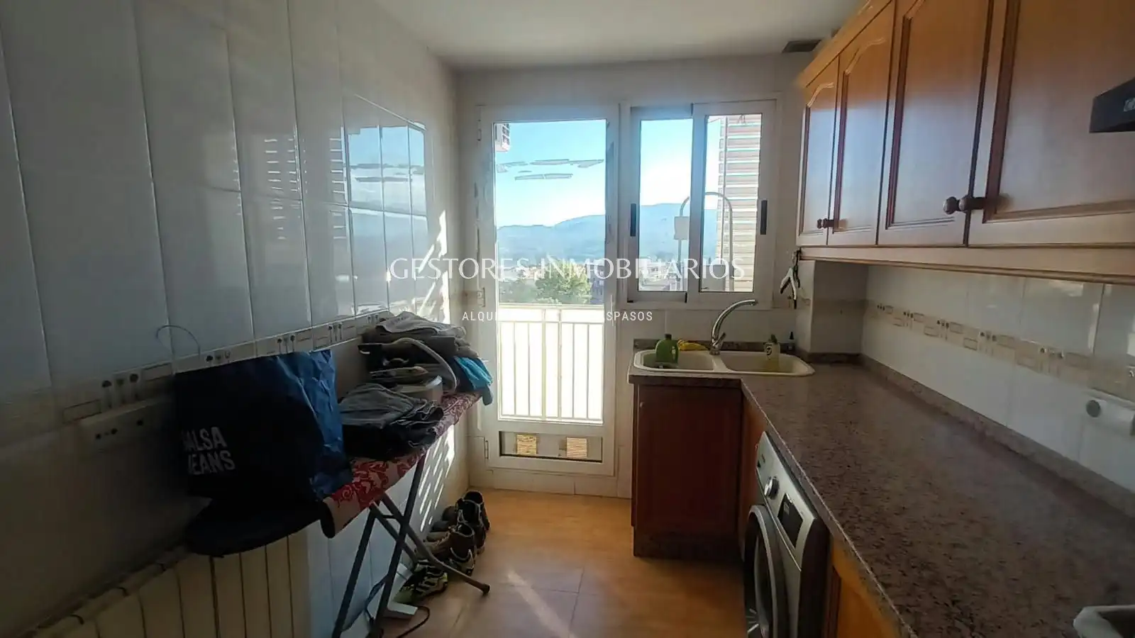 Küche von Maisonette zum Verkauf in Cocentaina mit Klimaanlage, Heizung und Terrasse