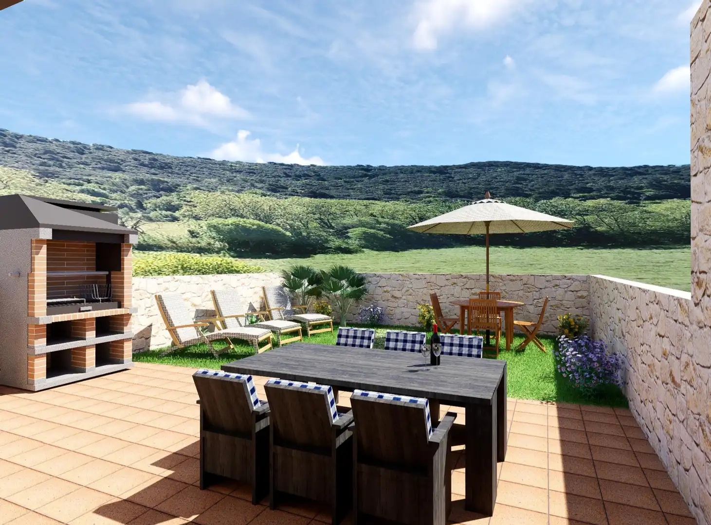 Terraza de Planta baja en venta en Palafolls con Aire acondicionado, Calefacción y Jardín privado
