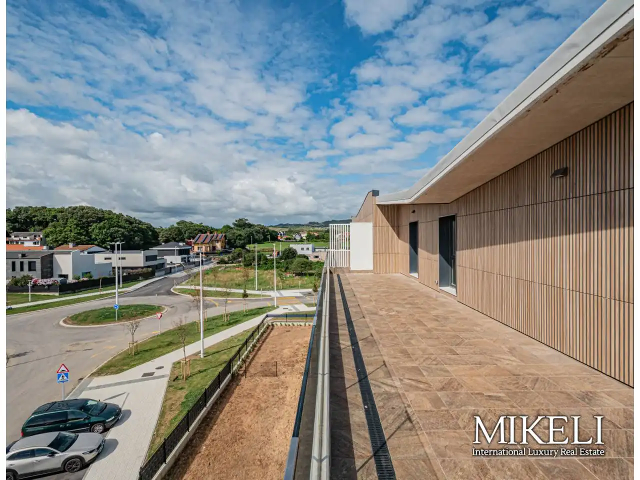 Terraza de Piso de alquiler en Santa Cruz de Bezana con Calefacción, Terraza y Trastero