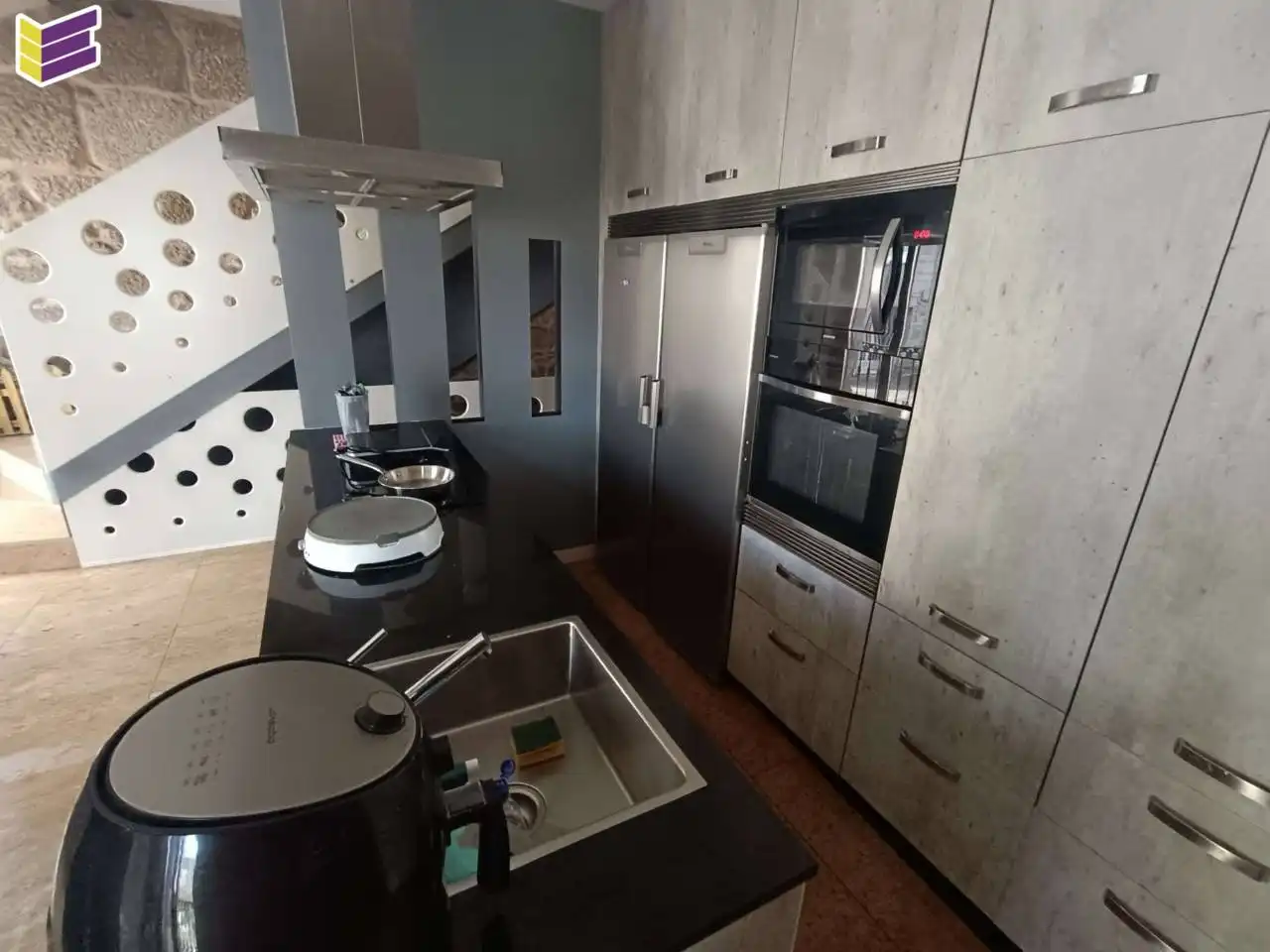 Cuina de Casa o xalet en venda en Ponteareas amb Moblat