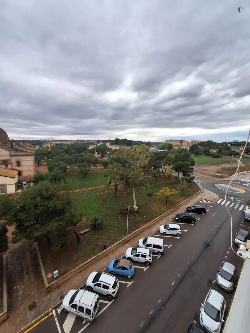 Parking de Apartamento de alquiler en Moncada con Amueblado, Horno y Lavadora