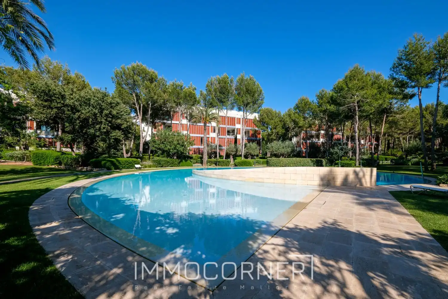 Swimming pool of Attic for rent in Calvià  with Air Conditioner, Private garden and Terrace
