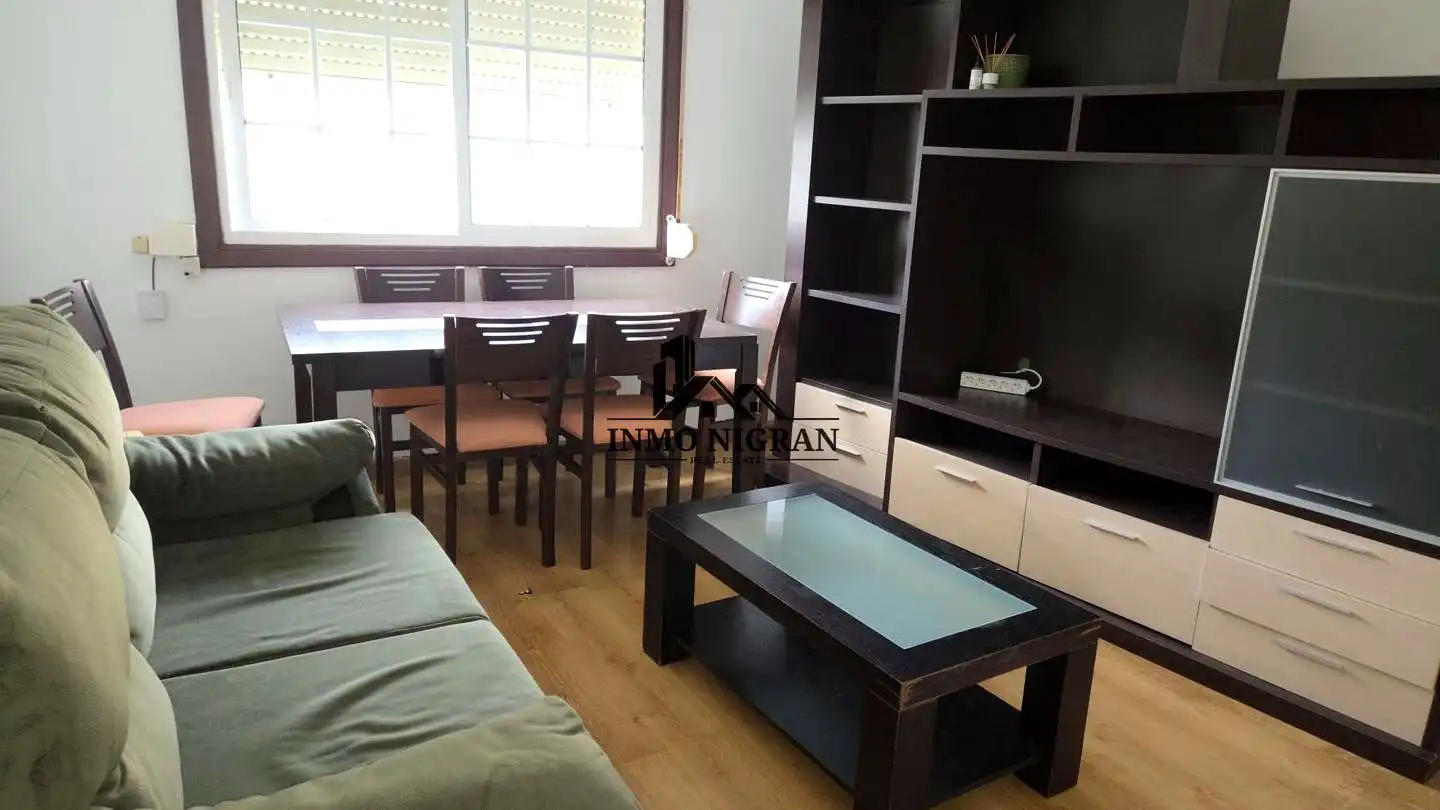 Sala de estar de Casa o chalet de alquiler en Nigrán con Balcón