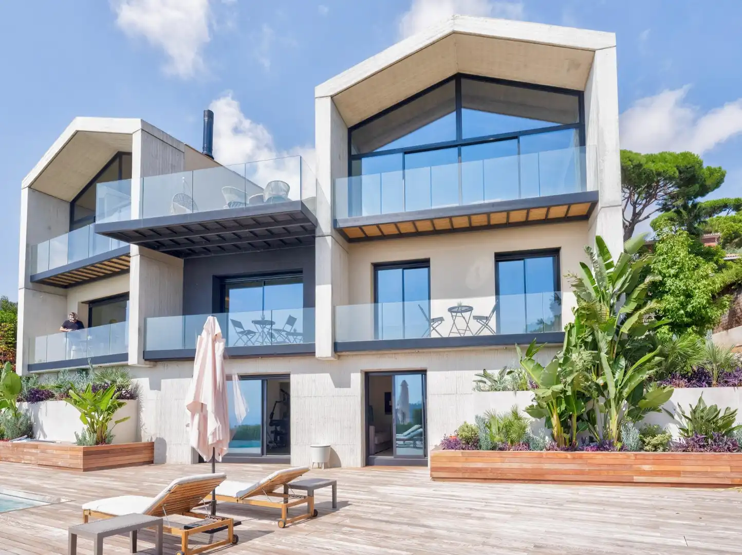 Exterior view of Houses for sale in Cabrils  with Air Conditioner, Heating and Private garden