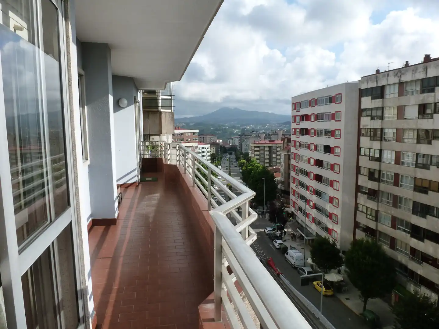 Terrasse von Wohnung zur untervermieten in Vigo  mit Heizung, Parkett und Möbliert