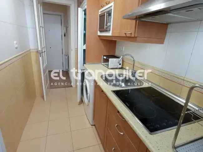 Küche von Wohnung zur Miete in Getafe mit Möbliert und Waschmaschine