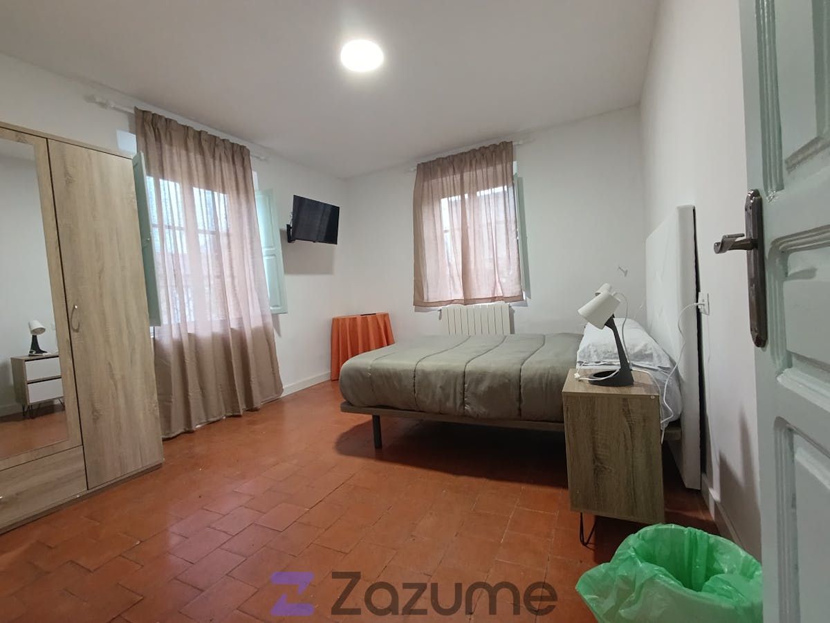 Dormitori de Casa o xalet de lloguer en Torquemada amb Calefacció, Jardí privat i Terrassa