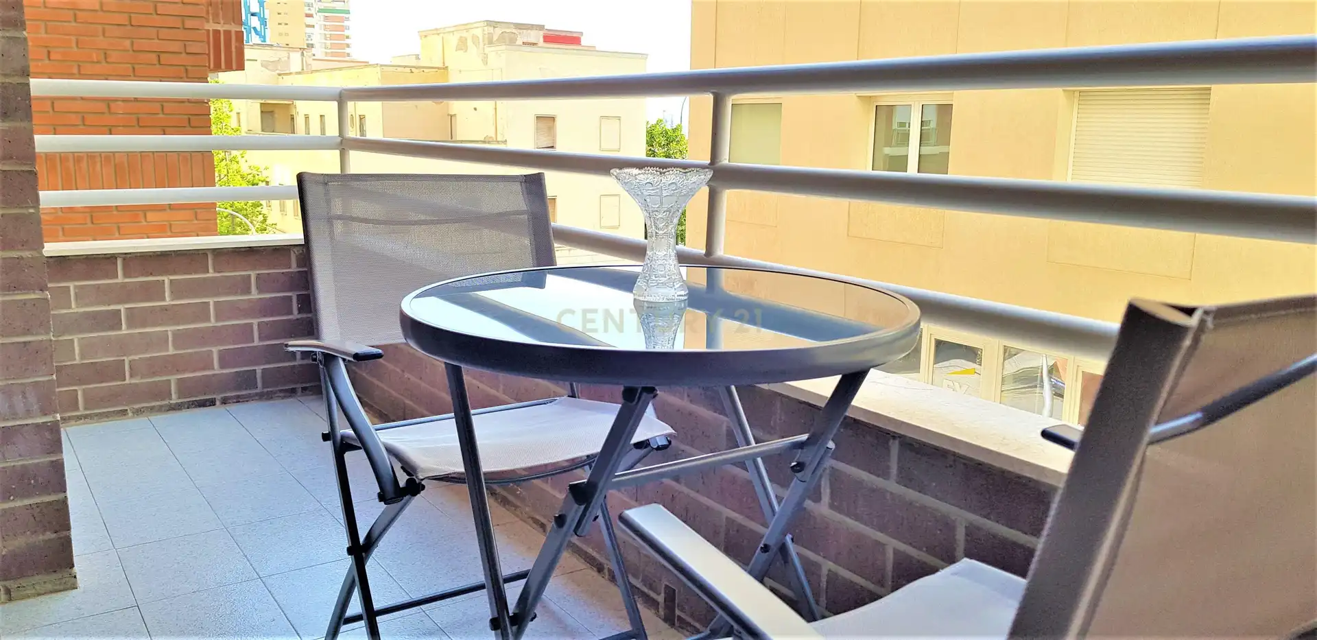 Terrassa de Apartament de lloguer en Málaga amb Aire condicionat