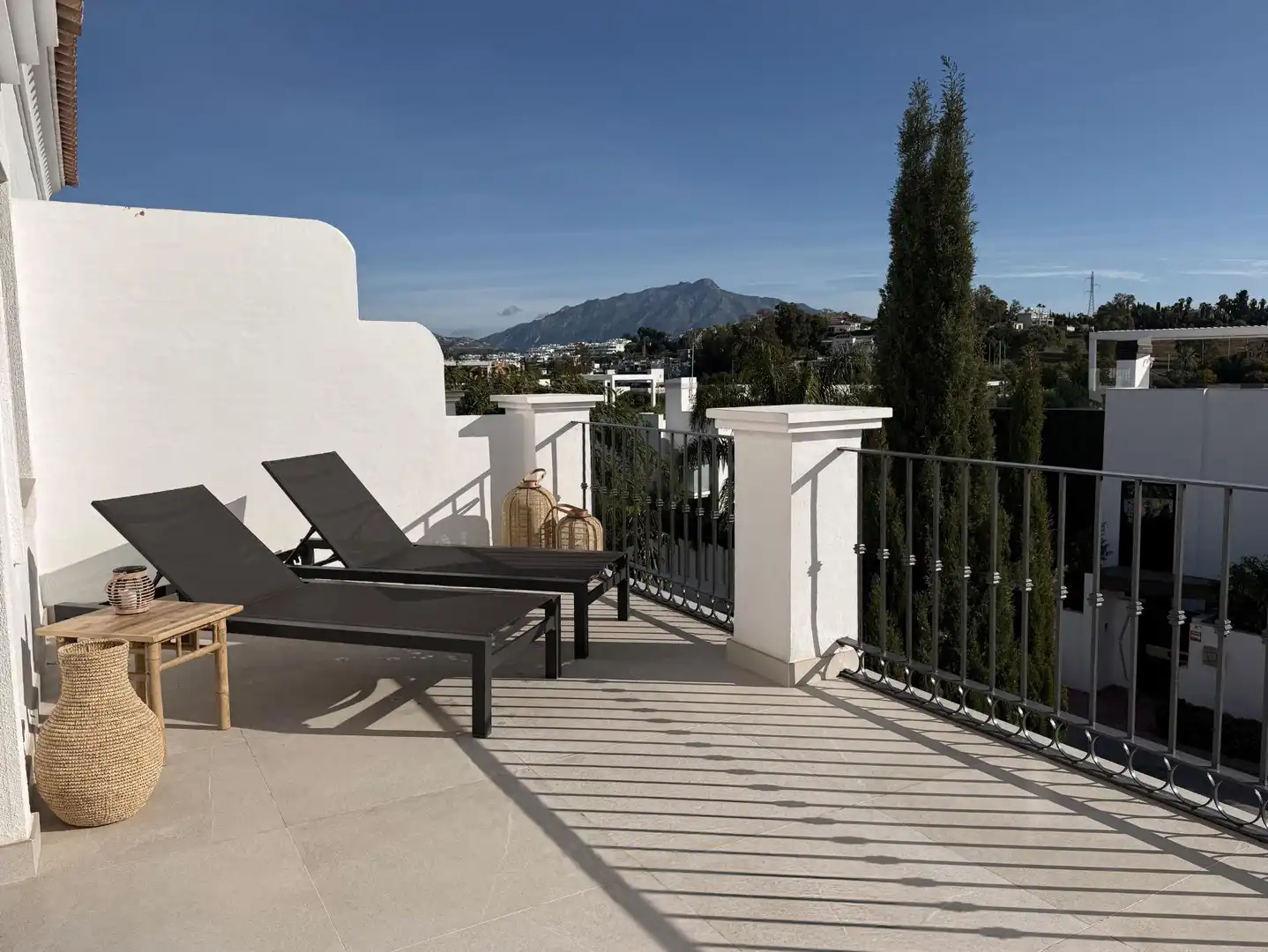 Terrace of Detached homes for sale in Estepona  with Air Conditioner, Heating and Terrace