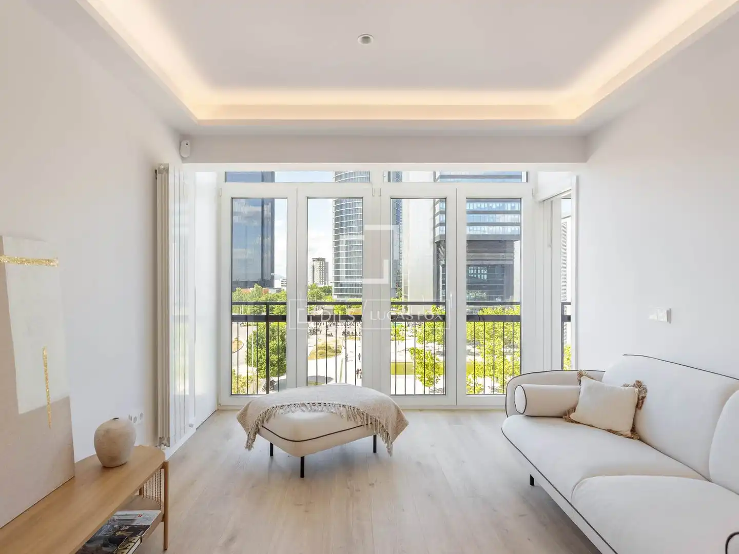 Sala de estar de Piso de alquiler en Madrid con Aire acondicionado y Amueblado