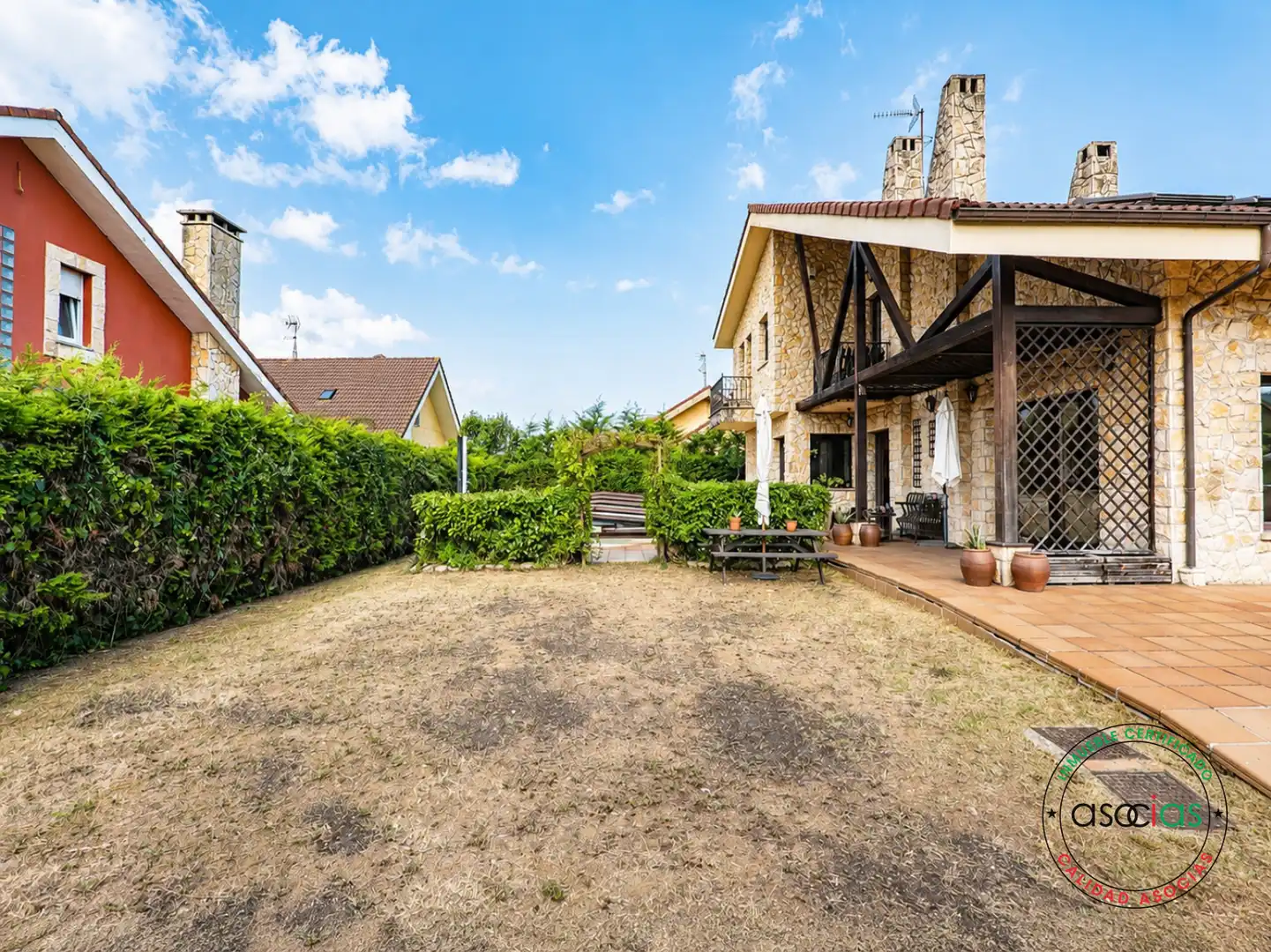 Jardín de Casa o chalet en venta en Gijón  con Calefacción, Terraza y Trastero