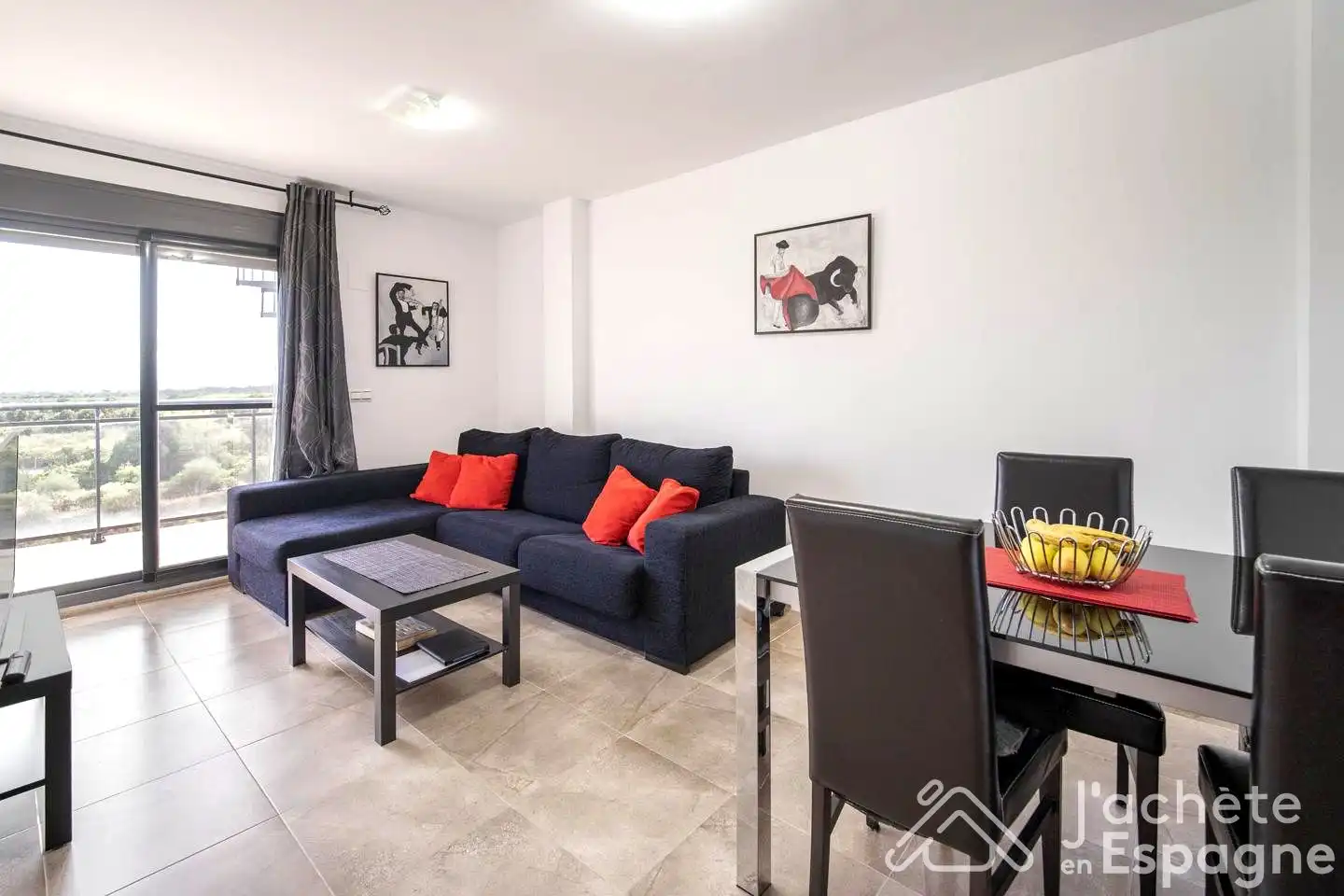 Sala de estar de Dúplex en venta en San Jorge / Sant Jordi con Aire acondicionado, Terraza y Trastero