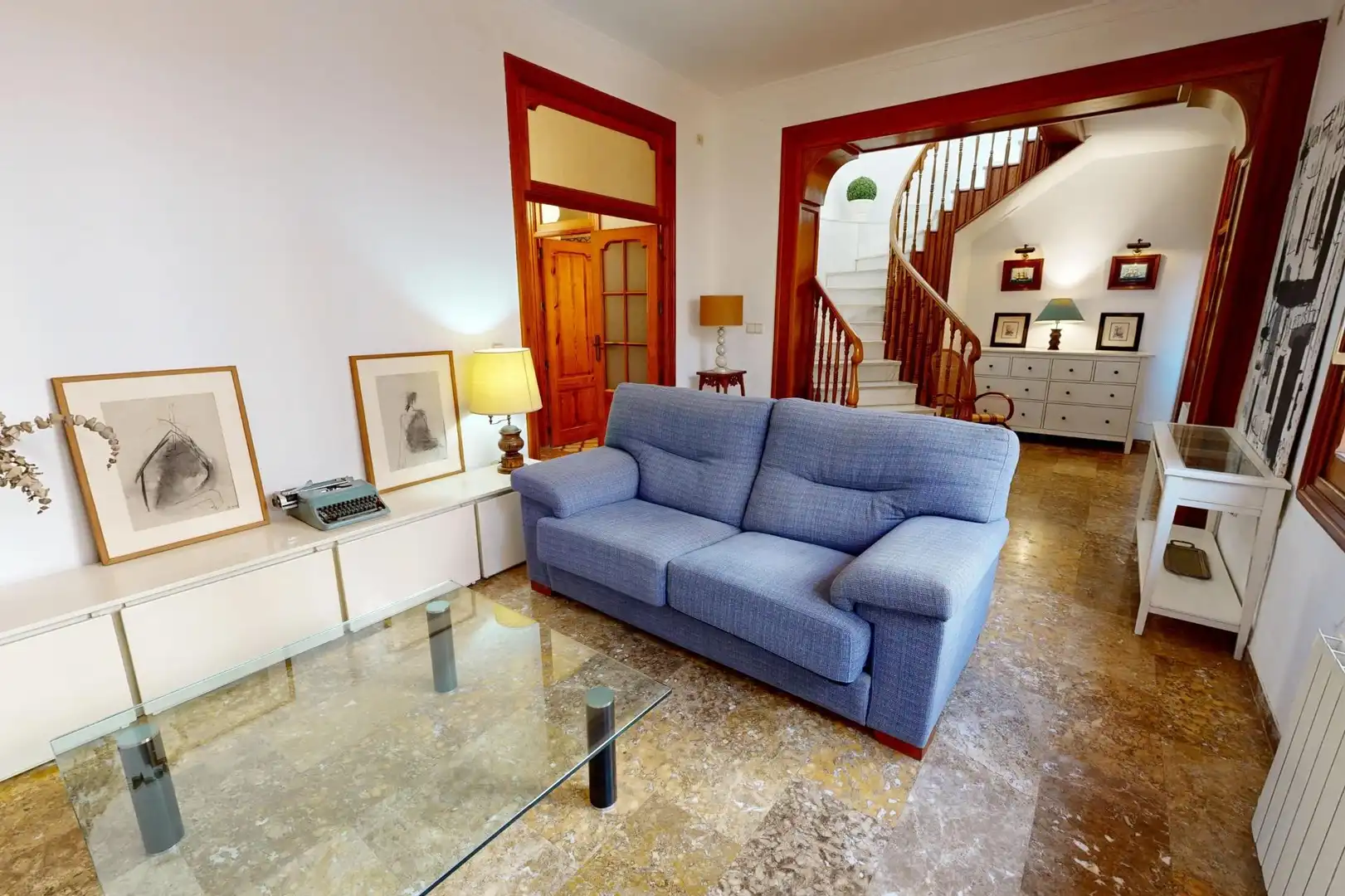 Sala d'estar de Casa o xalet en venda en Cartagena amb Aire condicionat, Calefacció i Terrassa