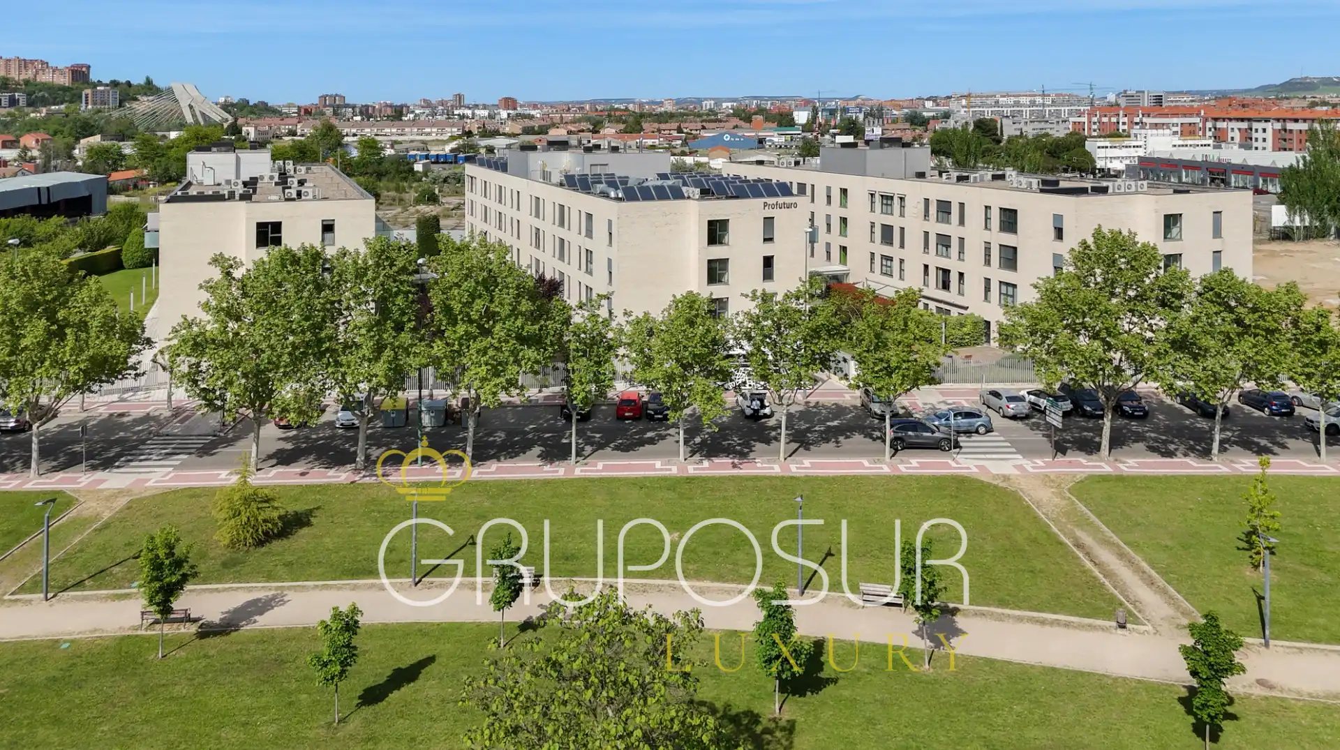 Vista exterior de Piso en venta en Valladolid con Calefacción, Jardín privado y Parquet