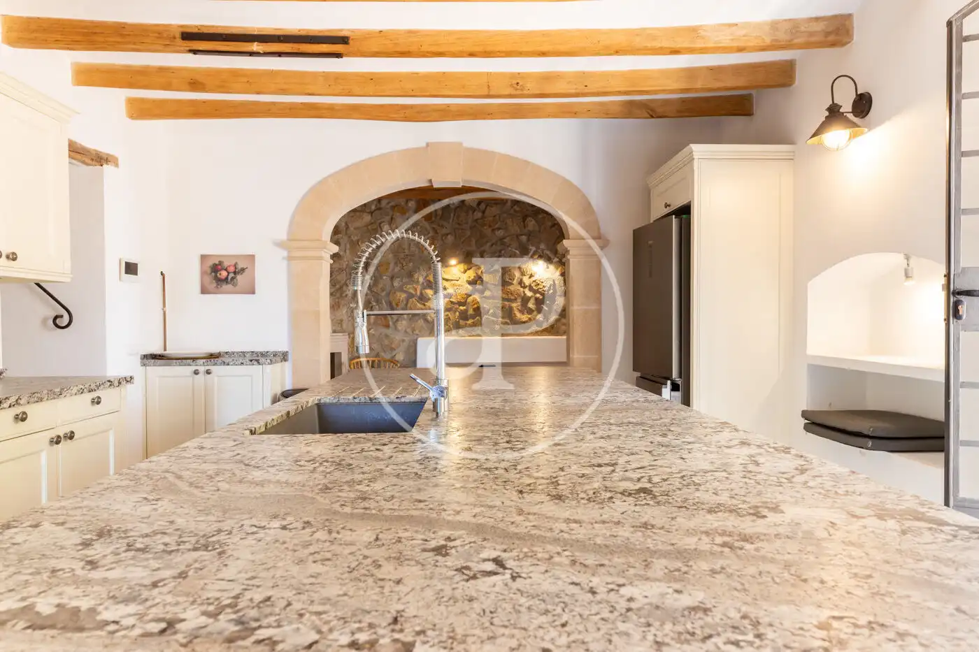 Cuina de Casa o xalet en venda en  Palma de Mallorca amb Aire condicionat, Calefacció i Jardí privat