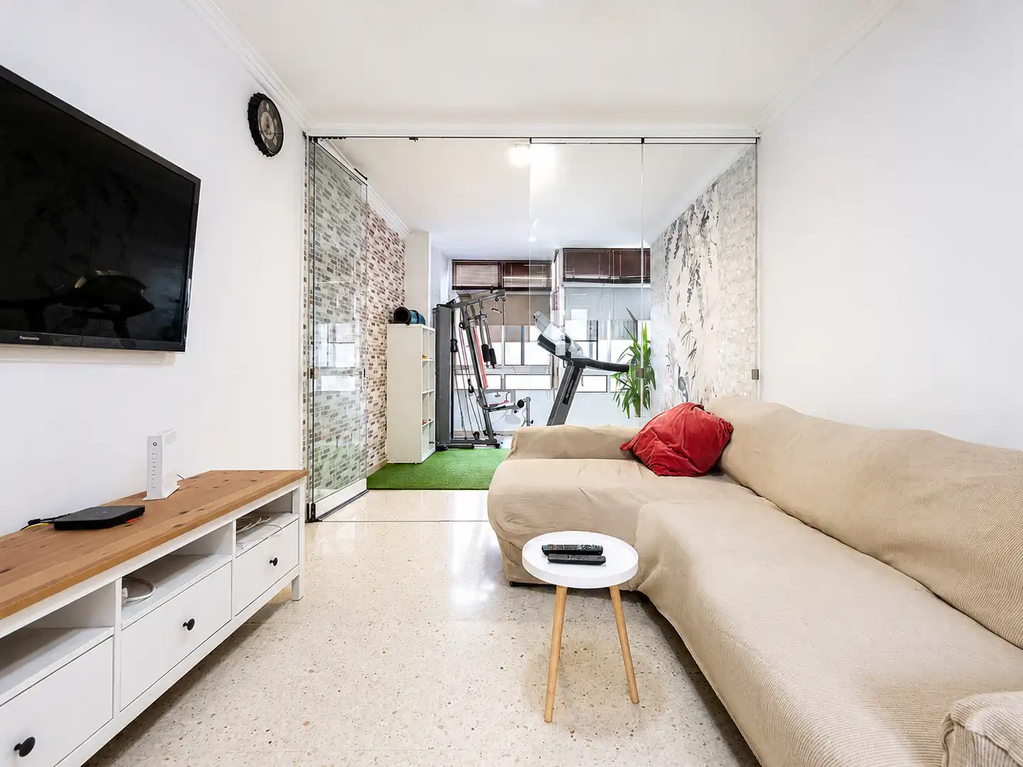 Wohnzimmer von Wohnung zum Verkauf in Las Palmas de Gran Canaria mit Klimaanlage, Abstellraum und Möbliert