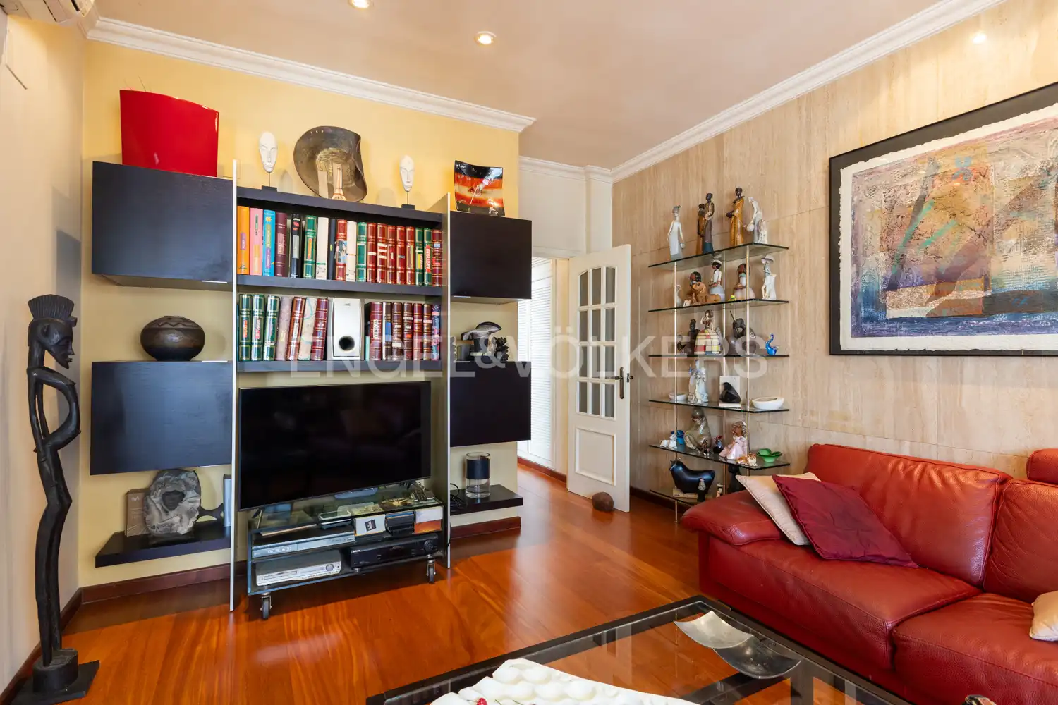 Sala de estar de Piso en venta en Valencia con Aire acondicionado, Calefacción y Parquet