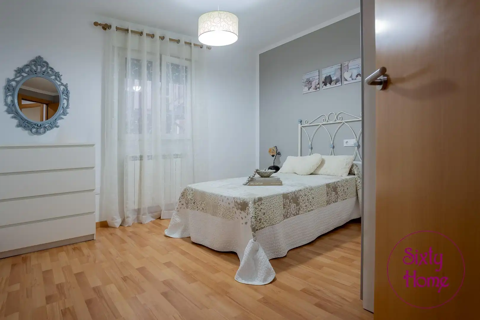 Bedroom of Flat for sale in Andorra (Teruel)  with Heating, Parquet flooring and Terrace
