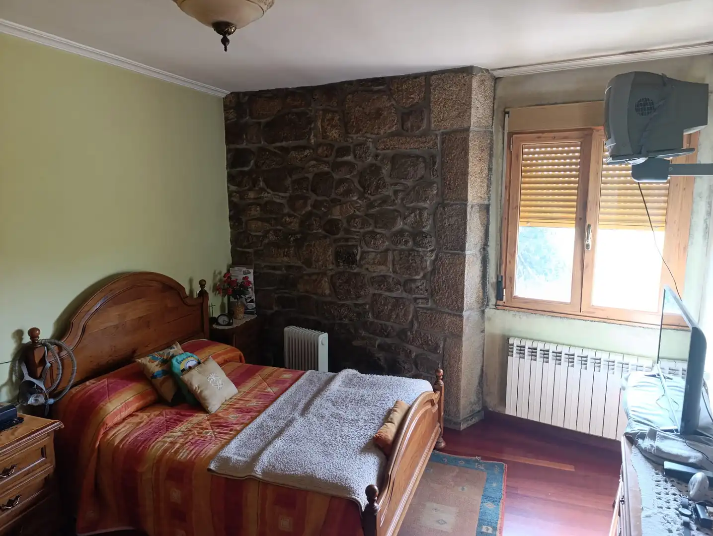 Habitación de Casa o chalet en venta en O Saviñao  con Jardín privado, Amueblado y Balcón