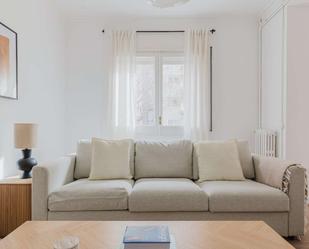 Sala d'estar de Apartament per a compartir en  Barcelona Capital amb Aire condicionat, Calefacció i Terrassa