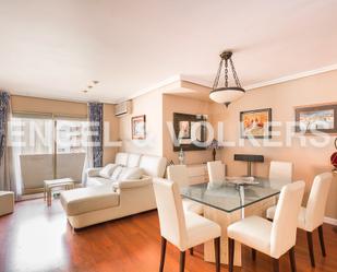 Living room of Apartment to rent in  Valencia Capital  with Air Conditioner and Balcony