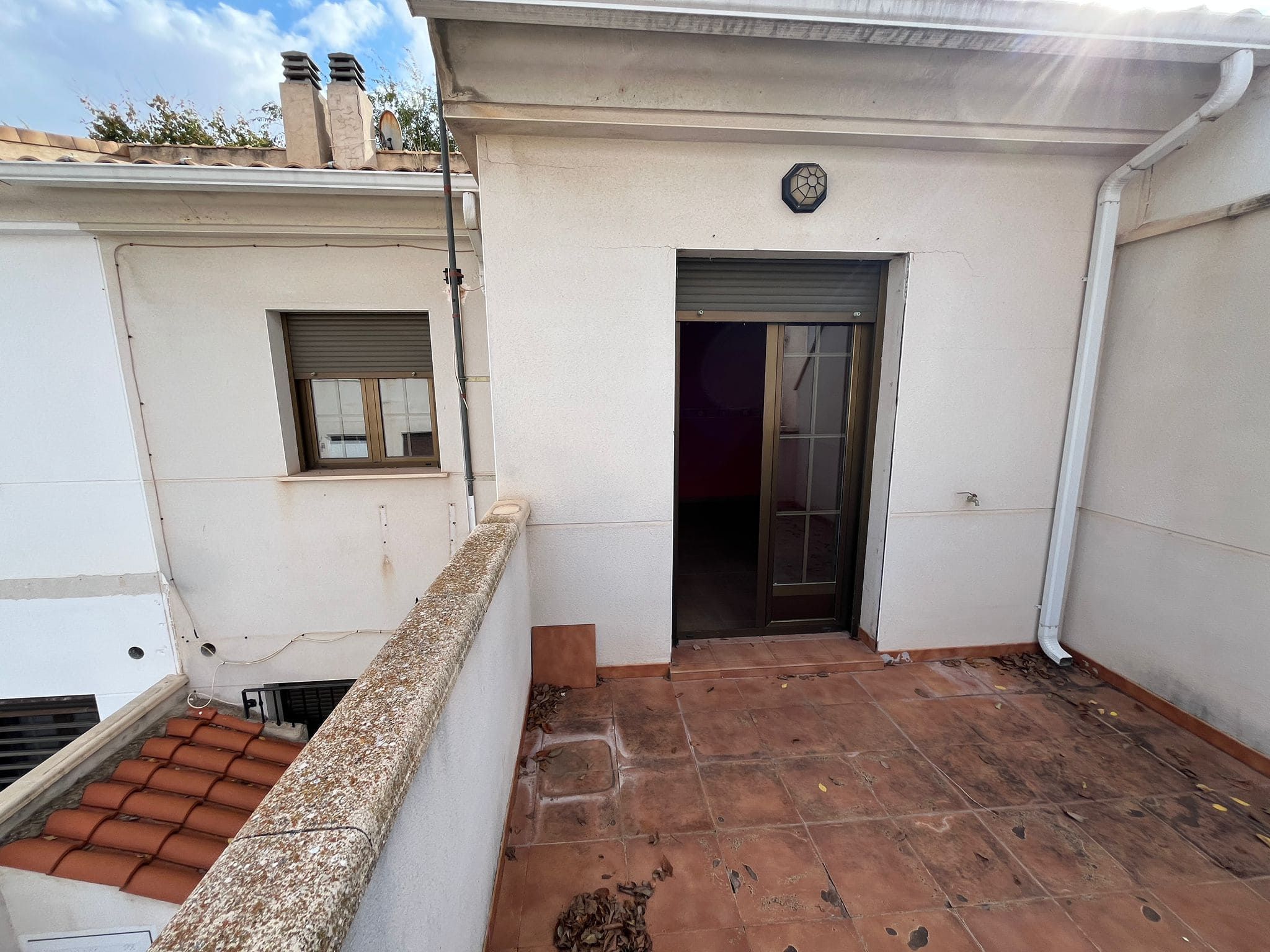 Balcony of Single-family semi-detached for sale in La Solana    with Heating