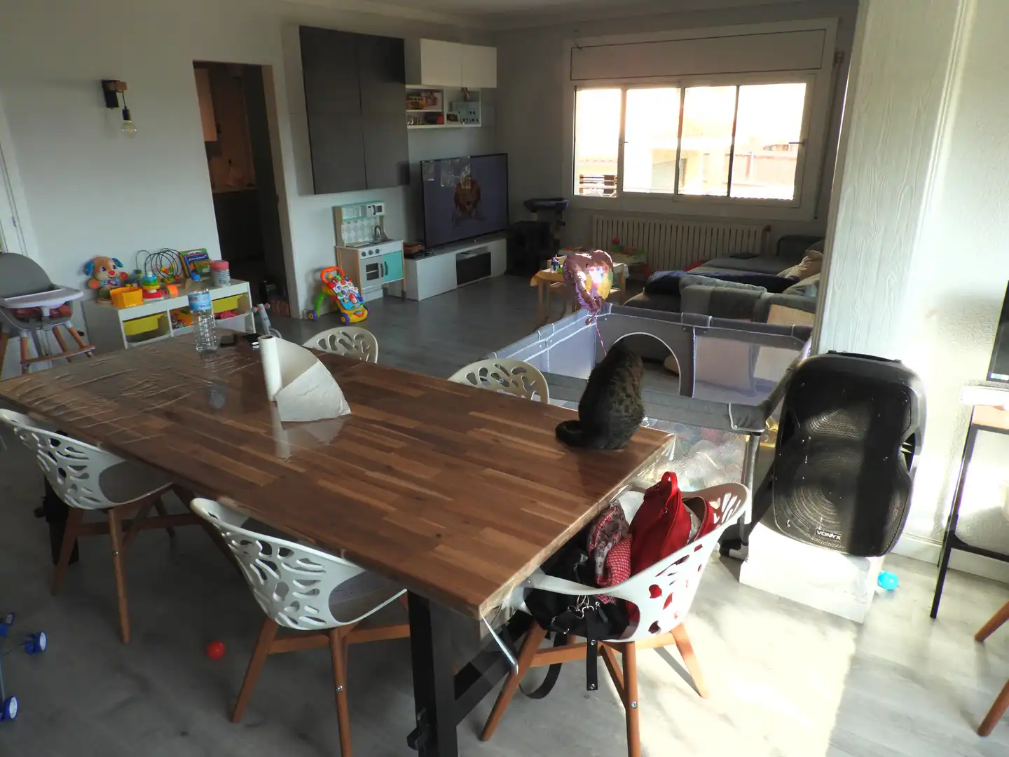 Wohnzimmer von Haus oder Chalet zum Verkauf in Castellar del Vallès mit Klimaanlage, Heizung und Privatgarten